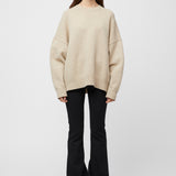 Ash Oversized Jumper Linen