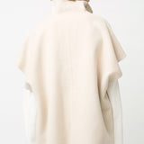 Burner Wool Cape Beige