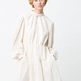 Sealed Broderie Anglaise Dress Moonbeam