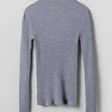 Waterfalls Rib Gray Melange