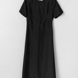 Go Open Back Dress Anthracite Black