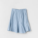 Luna Acetate Skirt Dusty Blue