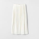 Tao Pleat Skirt Jet Stream White