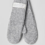 Talk About It Rib Light Gray Melange