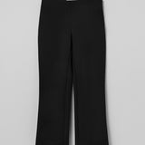 Forever Crop Flare Pant Jet Black