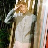 Kaizen Zip Knit Light Gray