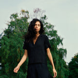 Luna Skirt Anthracite Black