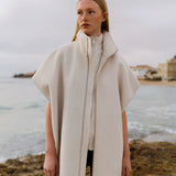 Burner Wool Cape Beige