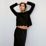 Ruth Long Sleeve Jet Black