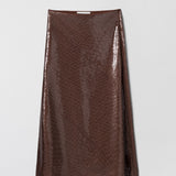 Bias Cut Sequin Skirt Cola