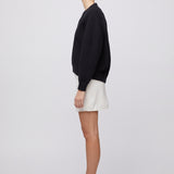Salt Denim Skirt Ecru
