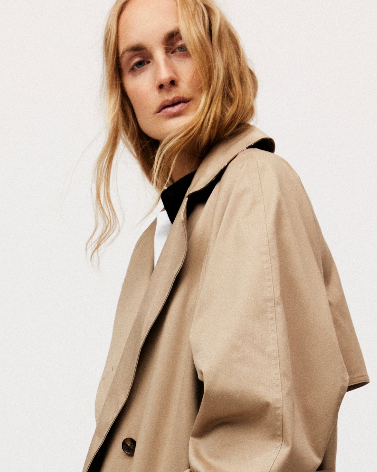 最終価格 Pea Coat White gypsohila