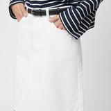 Breton Boatneck Longsleeve Navy Cream Stripe