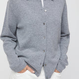 Monterey Button Down Polo Gray Melange