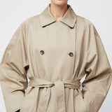 Monterey Trench Coat Khaki