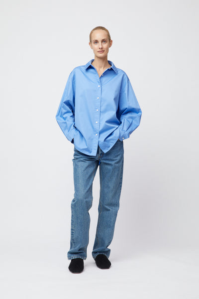 Shop FWSS Poplin Workwear Shirt Cornflower Blue – Fall Shop FWSS Poplin Workwear Shirt Cornflower Blue – Fall