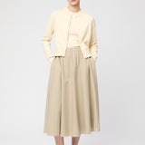 Cotton Cashmere Cardigan Panna Cotta