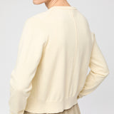 Cotton Cashmere Cardigan Panna Cotta