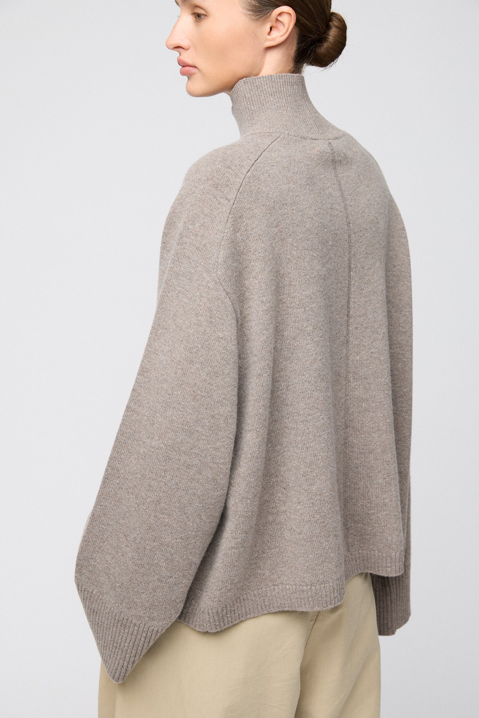 Cape Cod Turtleneck Jet Black