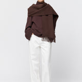 Cape Cod Turtleneck Chocolate Brown