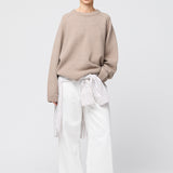 Harbour Round Neck Sweater Wheat