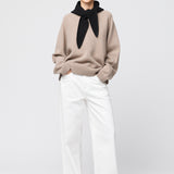 Harbour Round Neck Sweater Wheat