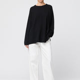 Roma Wool Sweater Jet Black