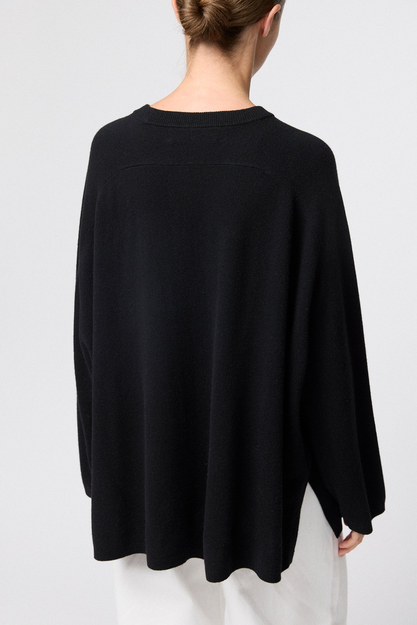 Roma Wool Sweater Jet Black