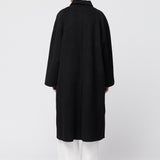 Doublé Wool Trench Molé Brown