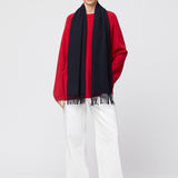 Tuscany Wool Scarf Navy