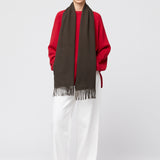 Tuscany Wool Scarf Jet Black