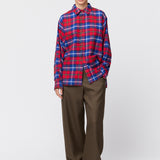 Coastal Shirt Red Check Flannel