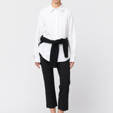 Forever Crop Flare Pant Jet Black
