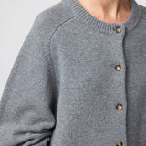 Harbour Cardigan Gray Melange