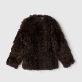 Como Shearling Jacket Chocolate