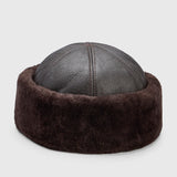 Oslo Shearling Hat Chocolate