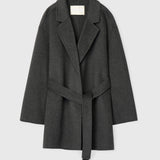 Double Wrap Jacket Charcoal