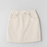 Salt Denim Skirt Ecru