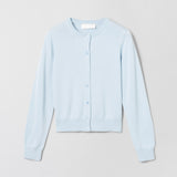 Classic Merino Cardigan Pearl Blue