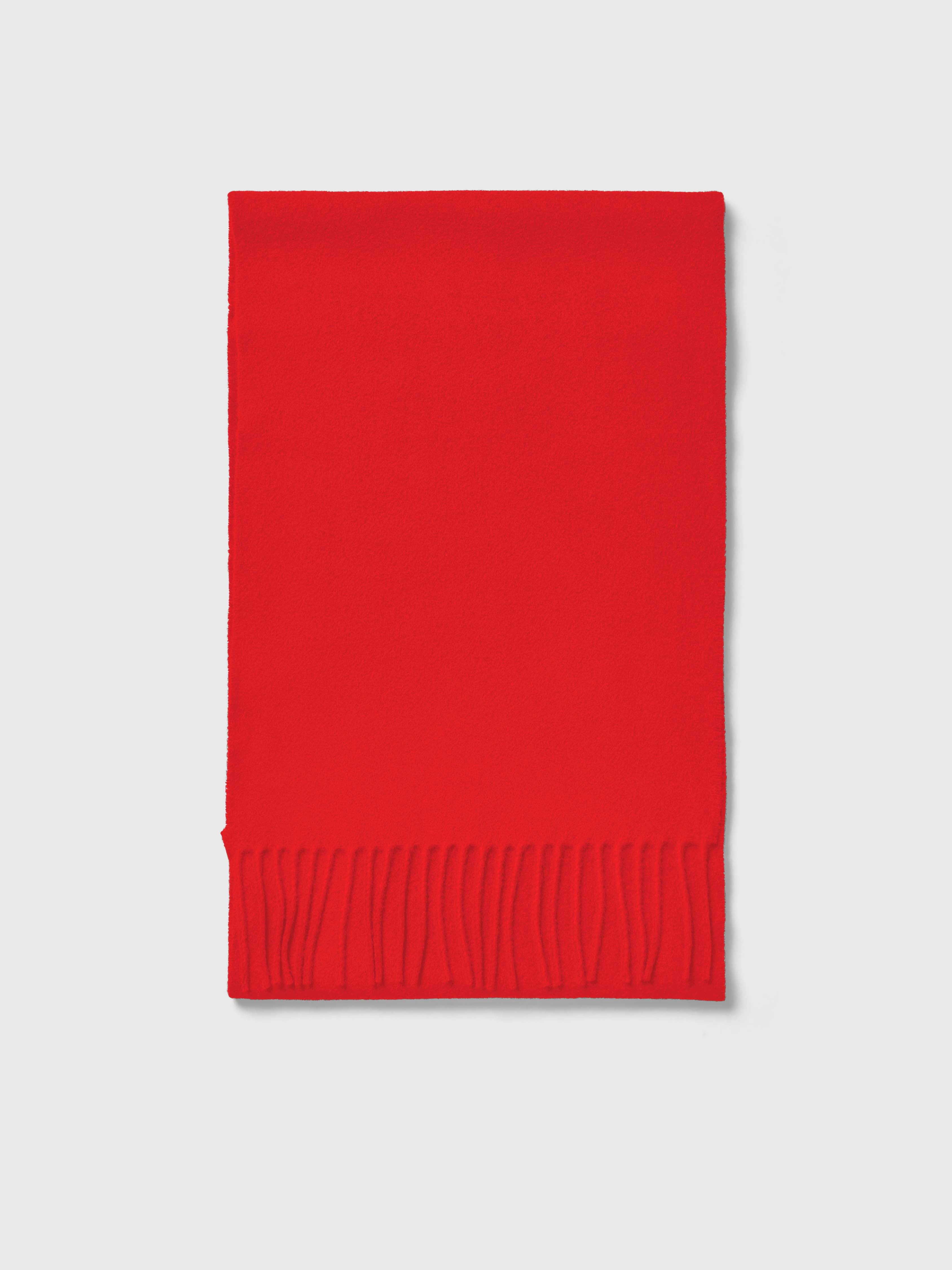 Tuscany Wool Scarf Rosso