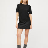 Tailored Mini Skirt Jet Black