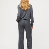 Paloma Trousers Charcoal Pinstripe