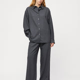 Siena Drawstring Trousers Charcoal Grey