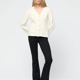 Adele Cardigan Black Buttermilk