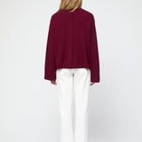 Cape Cod Turtleneck Sweater Burgundy