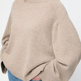 Cape Cod Turtleneck Sweater Wheat