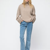 Cape Cod Turtleneck Sweater Wheat