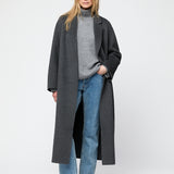 Chunky Cashmere Turtleneck Gray Melange