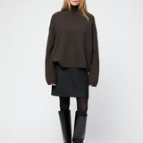 Chunky Turtleneck Gray Melange