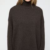 Chunky Turtleneck Gray Melange
